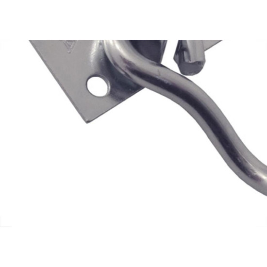Gancho Rede Alianca 1371 Zincado Parafusar Par 1371 - Kit C/10 