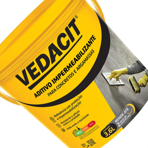 Otto Baumgart Vedacit 3,6 L Galao 121733 Otto Baumgart Vedacit 3,6 L Galao 121733