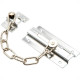 Fecho Pega Ladrao Brasfort Cromado 8012 Fecho Pega Ladrao Brasfort Cromado 8012