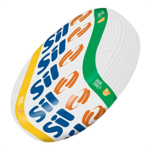 Fio Cabinho Flexivel Sil 6,0 Branco 100M