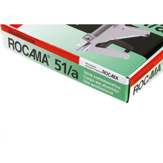 Grampeador Rocama 51/A Aluminio 2