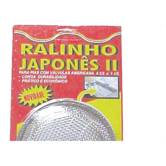 Ralinho Tela Inox Valvula Americana 4.1/2''Japones Ii 20003 Ralinho Tela Inox Valvula Americana 4.1/2''Japones Ii 20003