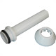 Tubo Ligacao Dacunha Abs Ajustavel Branco 20Cm Tubo Ligacao Dacunha Abs Ajustavel Branco 20Cm