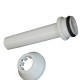 Tubo Ligacao Dacunha Abs Ajustavel Branco 20Cm Tubo Ligacao Dacunha Abs Ajustavel Branco 20Cm