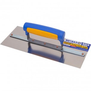 Desempenadeira Aco Castor Para Gesso 12X30Cm 222