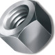 Porca Torneada Zincada  1/4'' Nc 200Pecas 31223/26517 Porca Torneada Zincada  1/4'' Nc 200Pecas 31223/26517