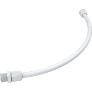 Engate Flexivel Pvc Branco Plena Tigre 40 - Kit C/20