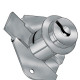 Fechadura Para Gaveta Papaiz 861/22 Cromada Sobrepor 286101Cr Fechadura Para Gaveta Papaiz 861/22 Cromada Sobrepor 286101Cr