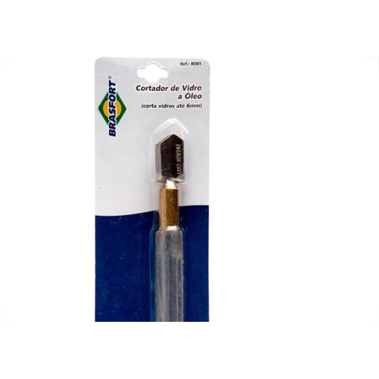 Cortador Vidro Brasfort Para A Oleo 8061 Cortador Vidro Brasfort Para A Oleo 8061