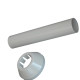 Tubo Ligacao Dacunha Abs Branco 20Cm Tubo Ligacao Dacunha Abs Branco 20Cm