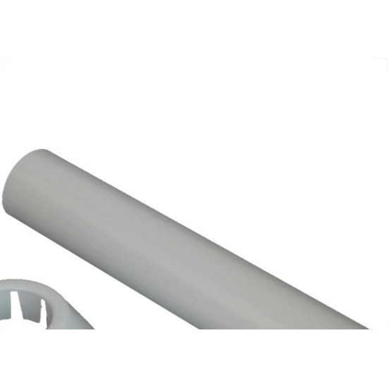 Tubo Ligacao Dacunha Abs Branco 20Cm Tubo Ligacao Dacunha Abs Branco 20Cm