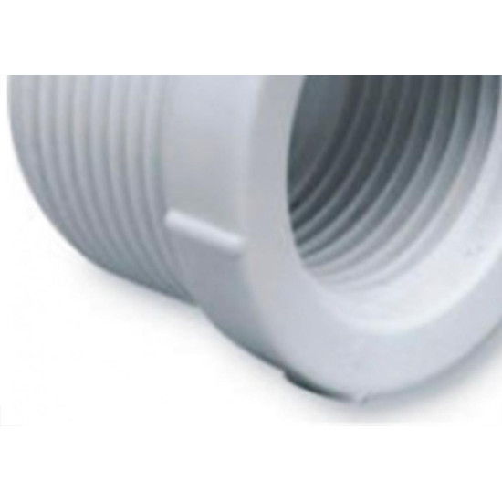 Bucha Branca Tigre Reducao Rosca Rosca 1X3/4 - Kit C/30