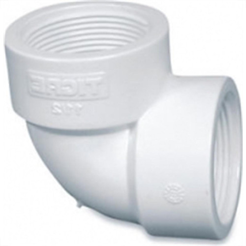 Cotovelo Branco Tigre Rosca Rosca 1/2 X 1/2 - Kit C/50