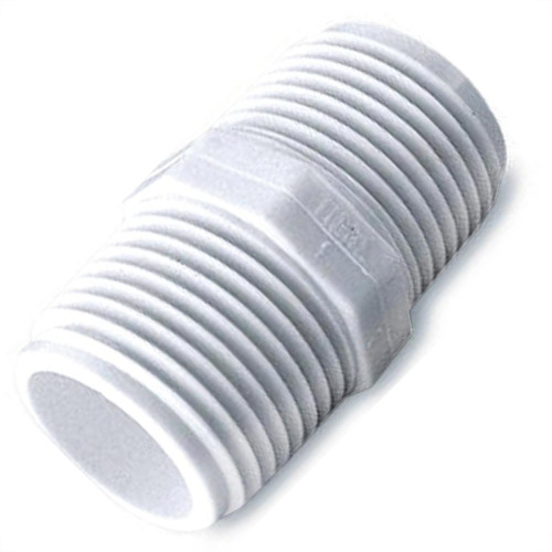 Niple Branco Tigre Rosca Rosca 1/2 X 1/2 - Kit C/40 Niple Branco Tigre Rosca Rosca 1/2 X 1/2 - Kit C/40