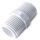 Niple Branco Tigre Rosca Rosca 1/2 X 1/2 - Kit C/40 Niple Branco Tigre Rosca Rosca 1/2 X 1/2 - Kit C/40