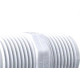 Niple Branco Tigre Rosca Rosca 1/2 X 1/2 - Kit C/40 Niple Branco Tigre Rosca Rosca 1/2 X 1/2 - Kit C/40