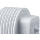 Plug Branco Tigre Rosca Rosca 1/2 X 1/2 - Kit C/50 Plug Branco Tigre Rosca Rosca 1/2 X 1/2 - Kit C/50