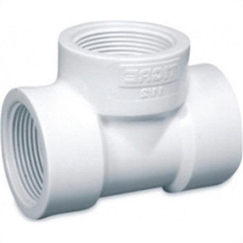 Tee Branco Tigre Rosca Rosca Rosca 1/2 X 1/2 - Kit C/25 Tee Branco Tigre Rosca Rosca Rosca 1/2 X 1/2 - Kit C/25