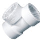 Tee Branco Tigre Rosca Rosca Rosca 3/4 X 3/4 - Kit C/25 Tee Branco Tigre Rosca Rosca Rosca 3/4 X 3/4 - Kit C/25