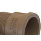 Adaptador Marrom Tigre Curto Liso Rosca 20X1/2 - Kit C/60