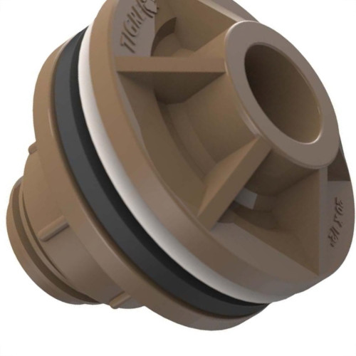 Adaptador Marrom Tigre Com Flange 50M - Kit C/6