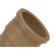 Cotovelo Marrom Tigre Liso Liso 50Mm X 45'' - Kit C/15