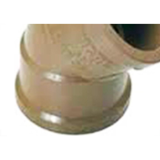 Cotovelo Marrom Tigre Liso Liso 60Mm X 45'' 