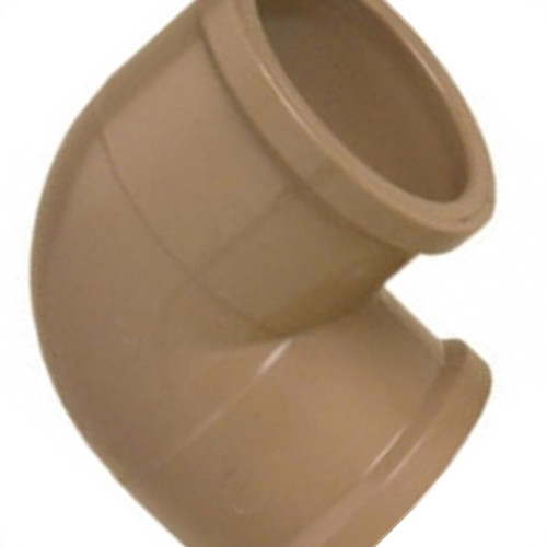 Cotovelo Marrom Tigre Liso Liso 50Mm X 90'' - Kit C/15 Cotovelo Marrom Tigre Liso Liso 50Mm X 90'' - Kit C/15