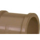 Luva Marrom Tigre Liso Liso 50Mm - Kit C/12 Luva Marrom Tigre Liso Liso 50Mm - Kit C/12