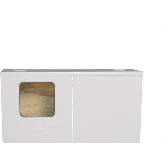 Caixa Luz Cpfl ''Iii'' 1 Medidor Com Visor Jsa Caixa Luz Cpfl ''Iii'' 1 Medidor Com Visor Jsa