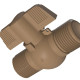 Registro Esfera Pvc Tigre Com Borboleta 3/4 Rosca Externa Registro Esfera Pvc Tigre Com Borboleta 3/4 Rosca Externa