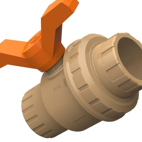 Registro Esfera Pvc Tigre Com Uniao 20Mm Liso Liso Registro Esfera Pvc Tigre Com Uniao 20Mm Liso Liso