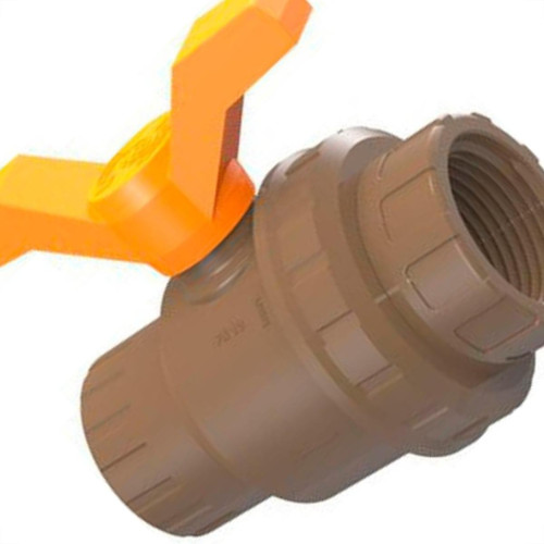 Registro Esfera Pvc Tigre Com Uniao 3/4'' Rosca Rosca Registro Esfera Pvc Tigre Com Uniao 3/4'' Rosca Rosca