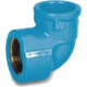 Cotovelo Azul Tigre Liso Rosca 25Mm X 3/4'' - Kit C/20 Cotovelo Azul Tigre Liso Rosca 25Mm X 3/4'' - Kit C/20