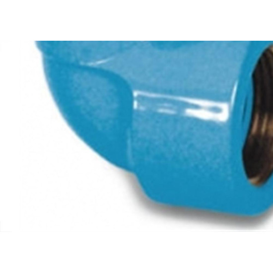 Cotovelo Azul Tigre Liso Rosca 25Mm X 3/4'' - Kit C/20 Cotovelo Azul Tigre Liso Rosca 25Mm X 3/4'' - Kit C/20