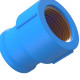 Luva Azul Tigre Liso Rosca 20Mm X 1/2'' - Kit C/20 Luva Azul Tigre Liso Rosca 20Mm X 1/2'' - Kit C/20
