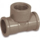 Tee Marrom Tigre Liso Liso Rosca 20Mm X 1/2'' - Kit C/20
