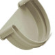 Cabeceira Para Calha Tigre Aquapluv Esquerda 125Mm Cabeceira Para Calha Tigre Aquapluv Esquerda 125Mm