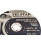 Disco De Corte Para Refratario Telstar 7 X 1/8 X 7/8 2 Telas 302210 - Kit C/10 Disco De Corte Para Refratario Telstar 7 X 1/8 X 7/8 2 Telas 302210 - Kit C/10