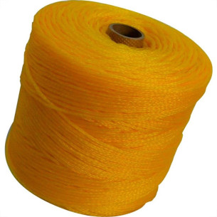 Varal Corda Nylon Unifio Amarelo 400M 7898090993509