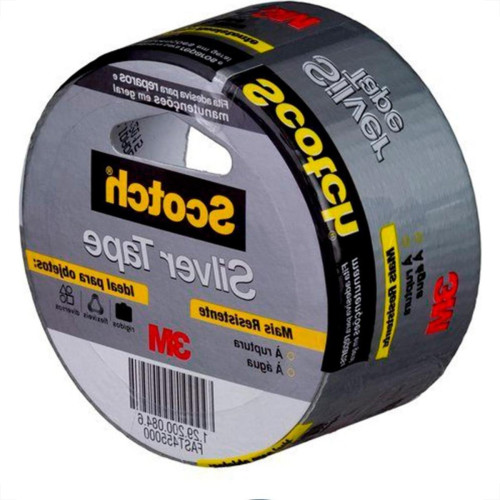 Fita Silver Tape 3M 45Mm X 5M Cinza Hb004557912 Fita Silver Tape 3M 45Mm X 5M Cinza Hb004557912