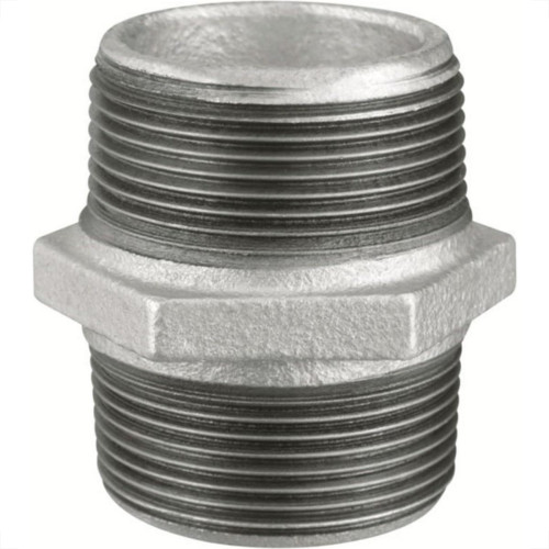Tupy Niple Duplo Ferro Galvanizado D 3/4 Tupy Niple Duplo Ferro Galvanizado D 3/4