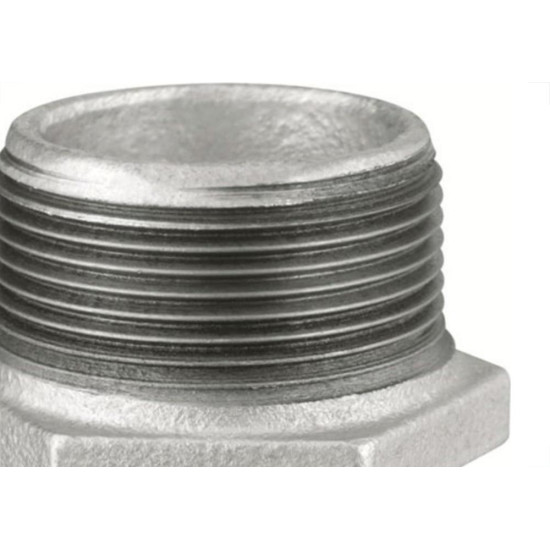 Tupy Niple Duplo Ferro Galvanizado D 3/4 Tupy Niple Duplo Ferro Galvanizado D 3/4