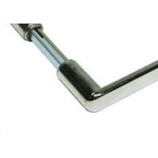 Macaneta Alianca Cromada Alavanca 12564 - Kit C/10 