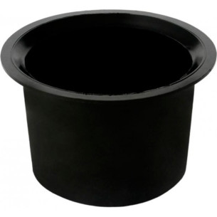 Bolsa Para Vaso Emave Plastica Preta 209 - Kit C/25 