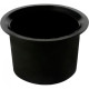 Bolsa Para Vaso Emave Plastica Preta 209 - Kit C/25 Bolsa Para Vaso Emave Plastica Preta 209 - Kit C/25