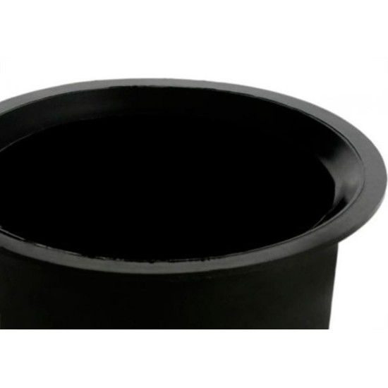 Bolsa Para Vaso Emave Plastica Preta 209 - Kit C/25 Bolsa Para Vaso Emave Plastica Preta 209 - Kit C/25