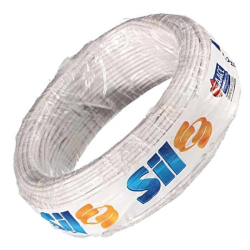 Fio Cabinho Flexivel Sil 2,5 Branco 100M