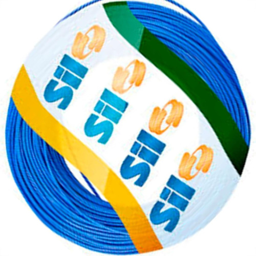 Fio Cabinho Flexivel Sil 4,0 Azul 100M