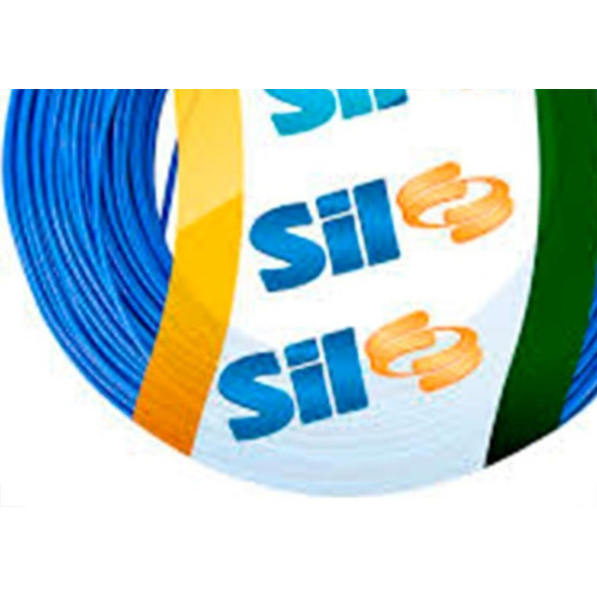 Fio Cabinho Flexivel Sil 4,0 Azul 100M